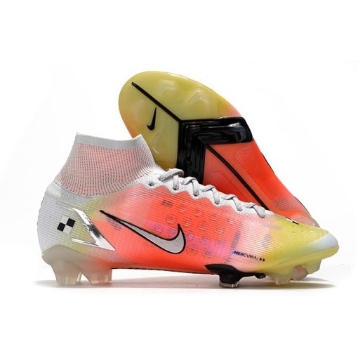 Nike Mercurial Superfly 8 Elite FG Wit Roze Zilver_1.jpg